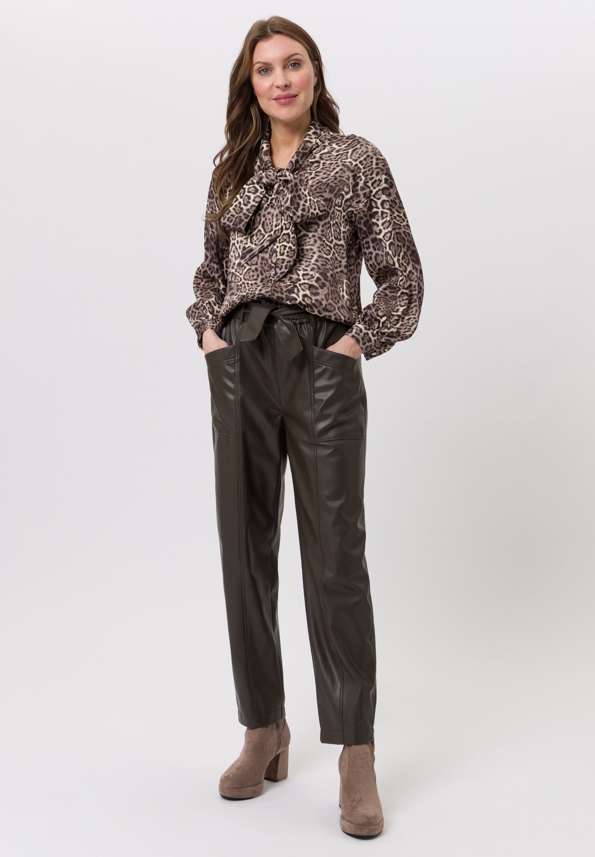 Tuzzi Runway Wild Tie Blouse