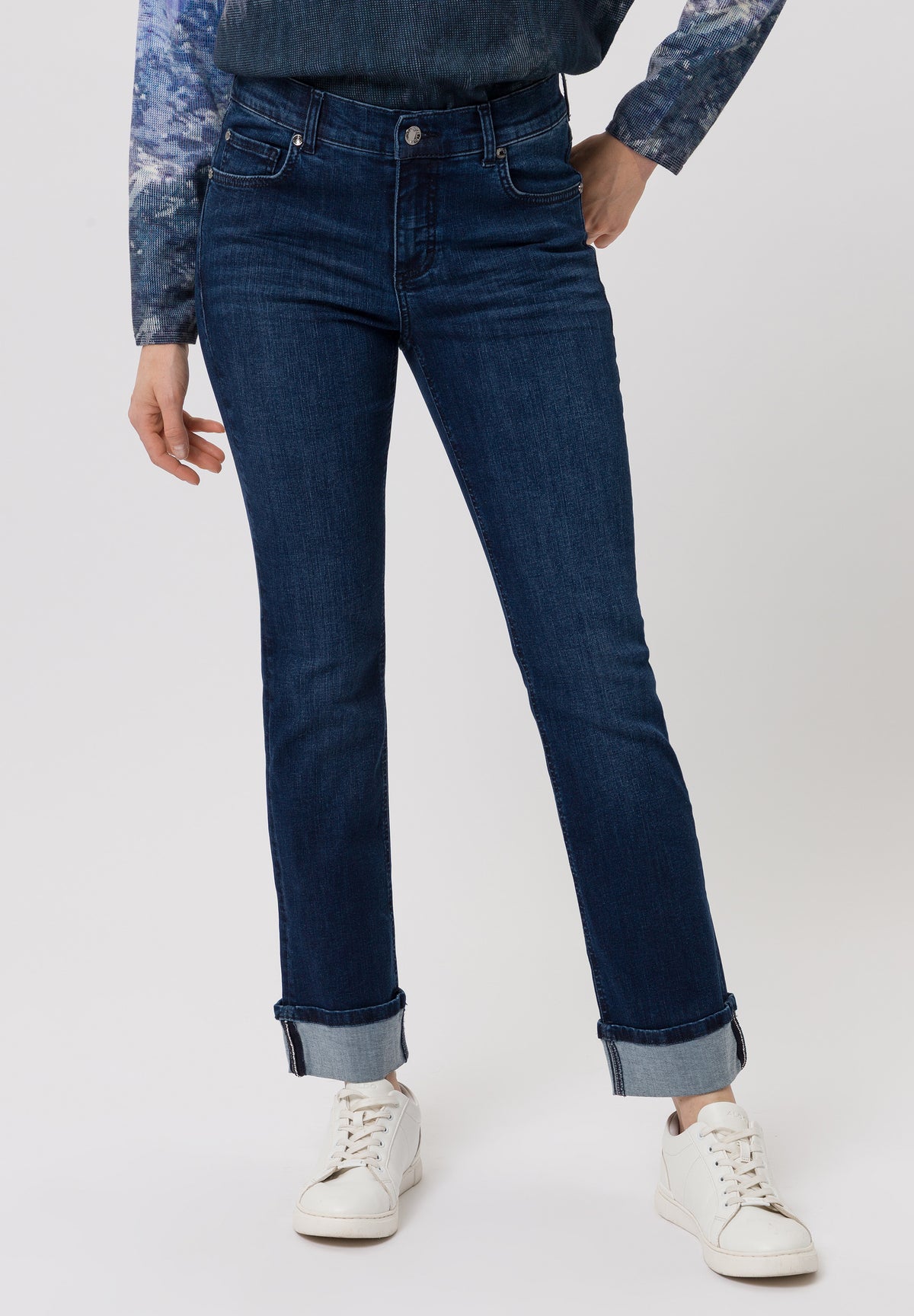 Tuzzi Denim Blue Straight Jeans