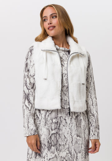 Tuzzi White Gilet