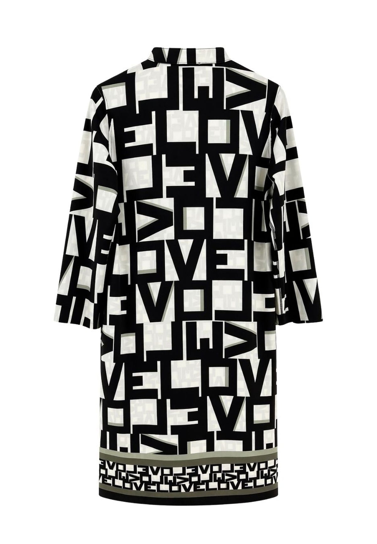Tuzzi Take The Reins Geometric Print Dress