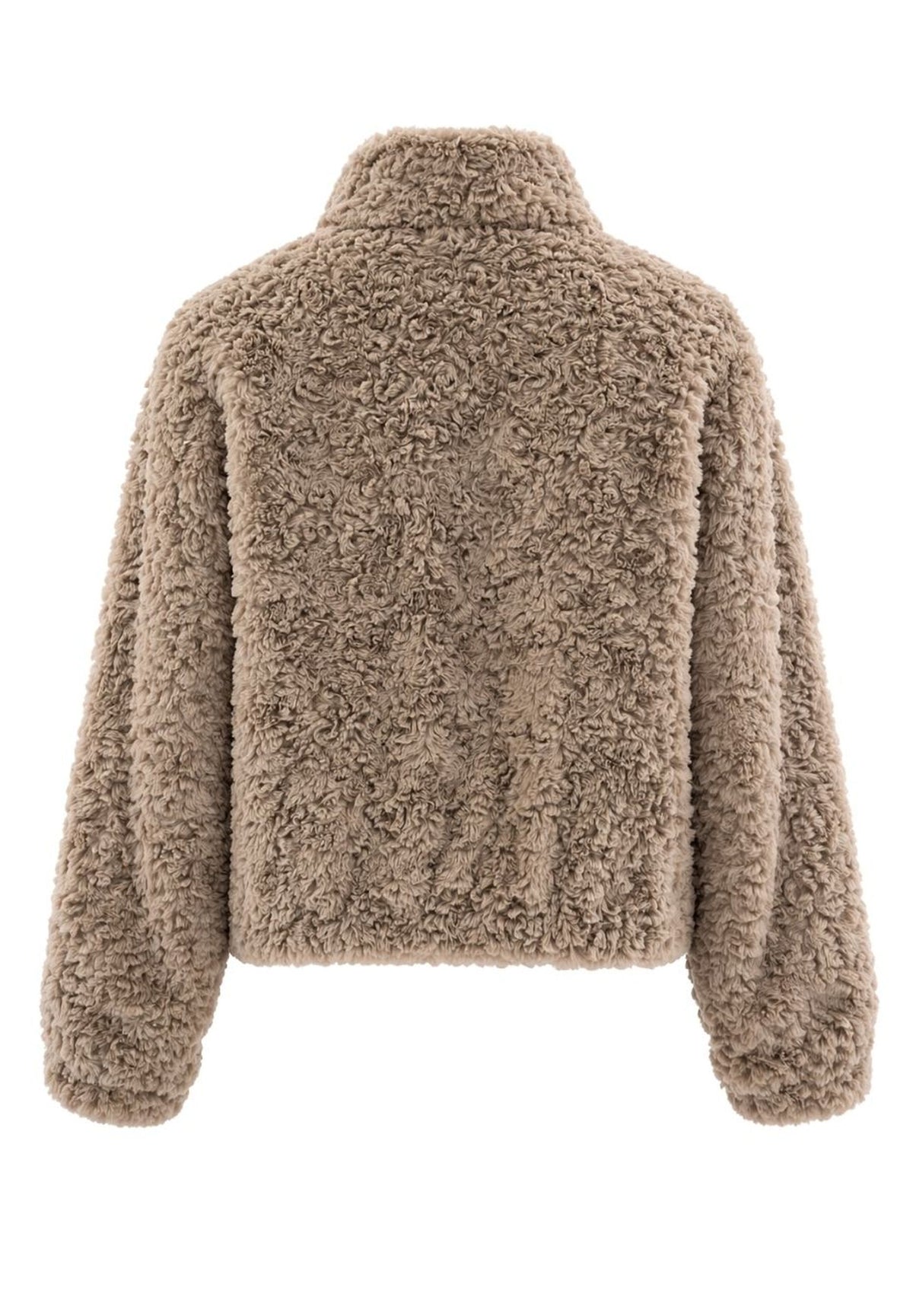 Tuzzi Stay Warm &amp; Cosy Taupe Light Cashmere Jacket