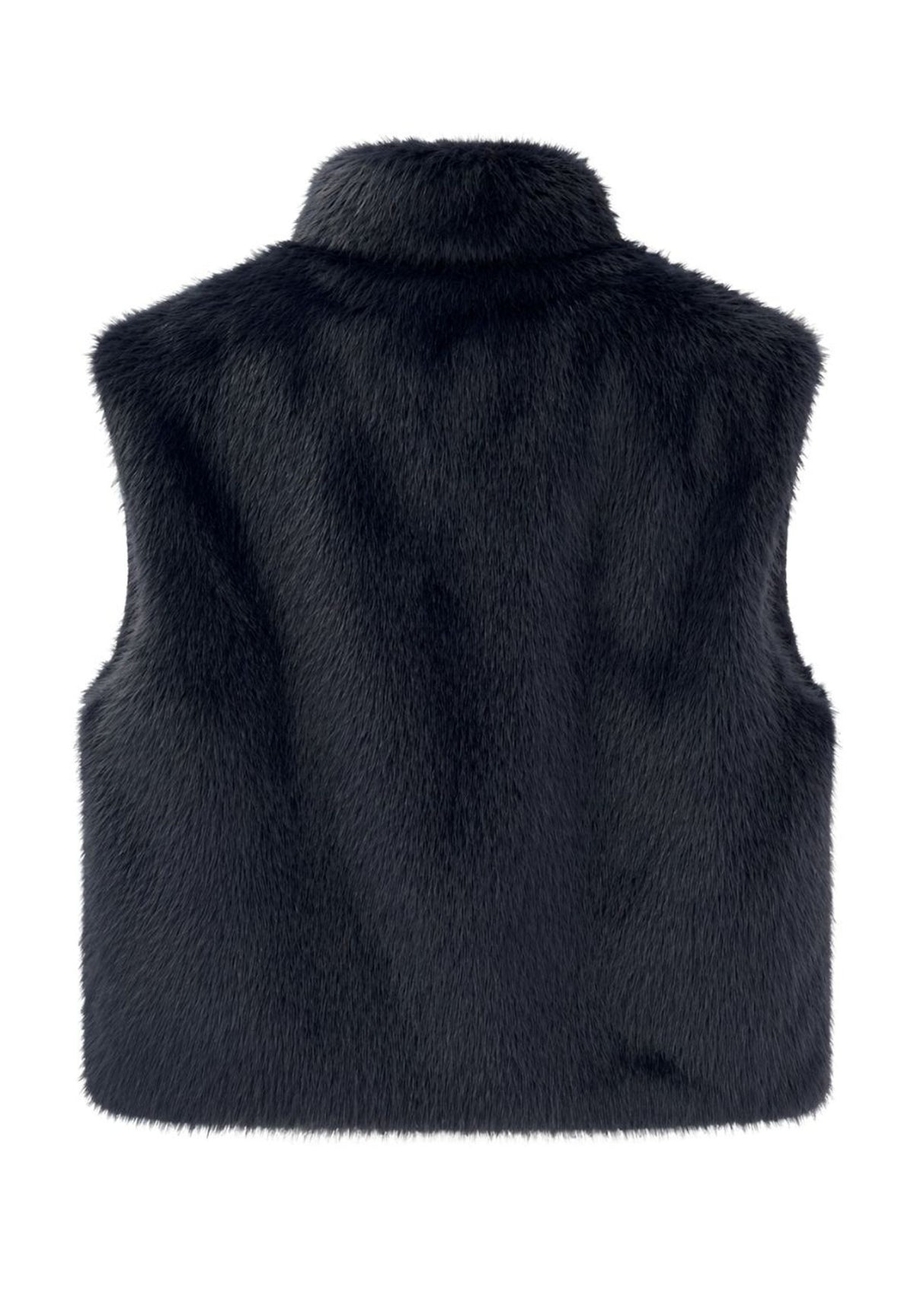 Tuzzi Nordic Dune Faux Fur Midnight Blue Waistcoat