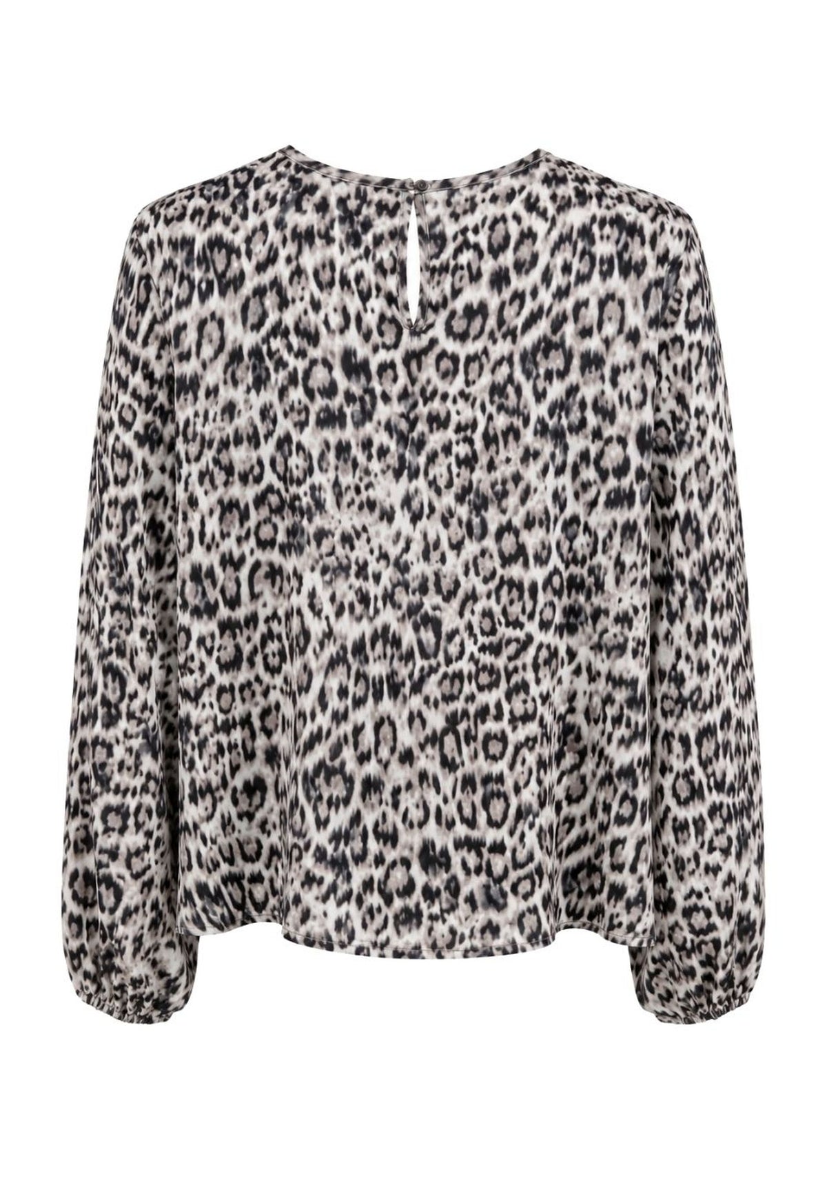 Tuzzi Quiet Wild Leopard Print Blouse