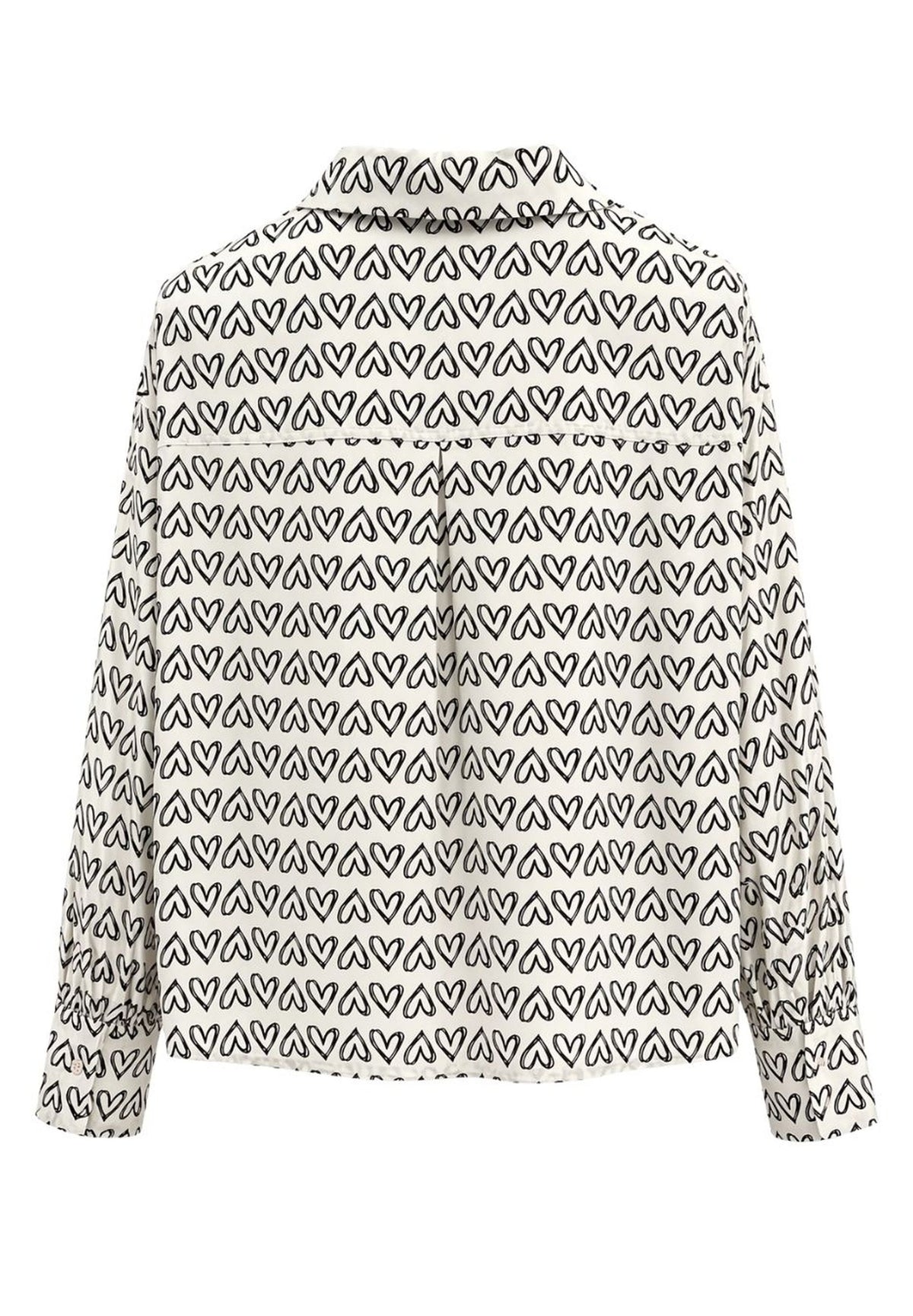 Tuzzi Chocolate Bite White Metric Blouse