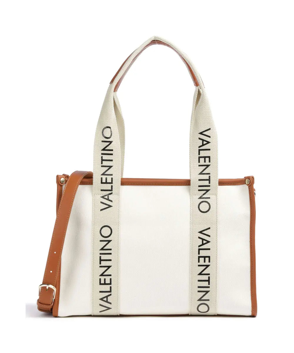 Valentino Candle Shopping Bag -Cuoio/Natural