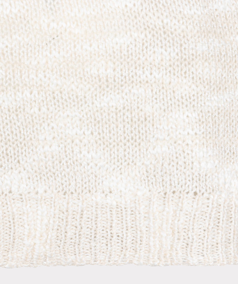 Esqualo V Neck Champagne Sweater