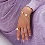 Caroline Svedbom Mini Drop Bracelet Gold Soft Yellow