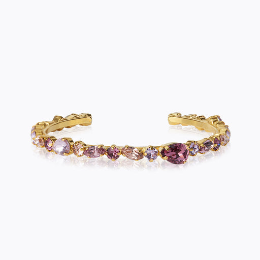 Caroline Svedbom Antonio Bangle - Gold Violet Combo