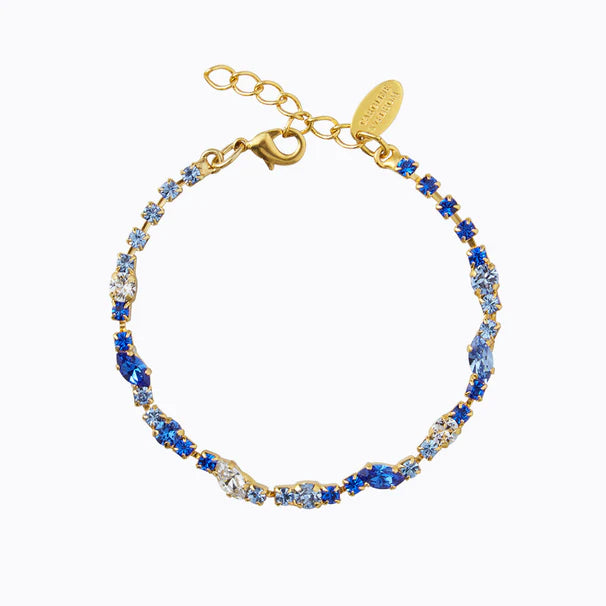 Caroline Svedbom Blue Combo Antonia Bracelet