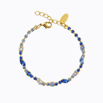 Caroline Svedbom Blue Combo Antonia Bracelet
