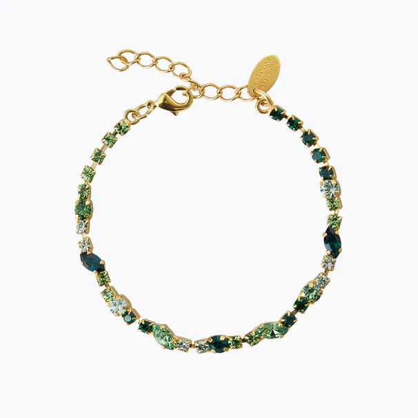 Caroline Svedbom Antonio Bracelet - Green Combo