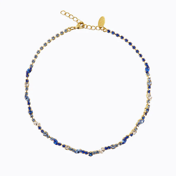 Caroline Svedbom Blue Combo Antonia Necklace