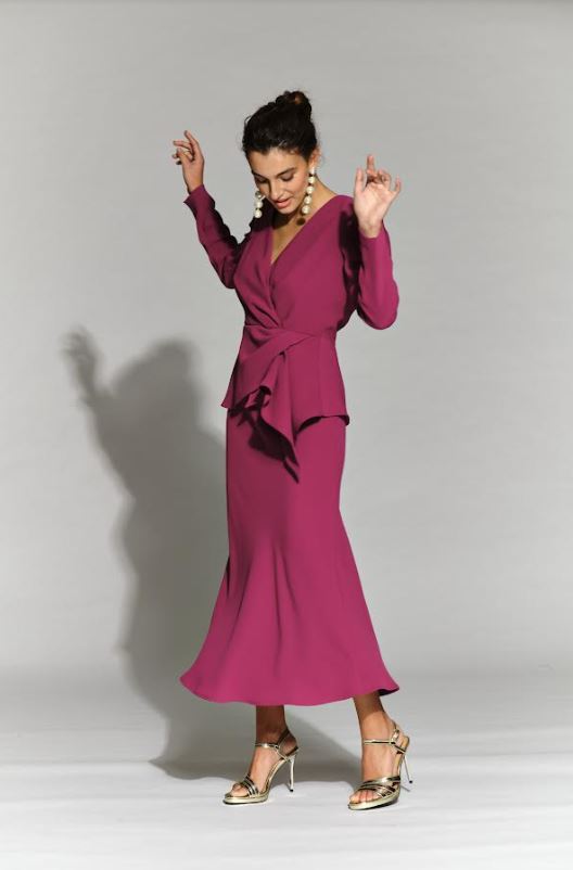 Moskada Plum Algol Gemma Skirt