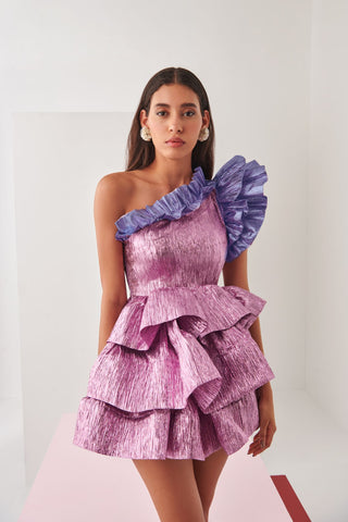 Celia B Purple Baltic Dress