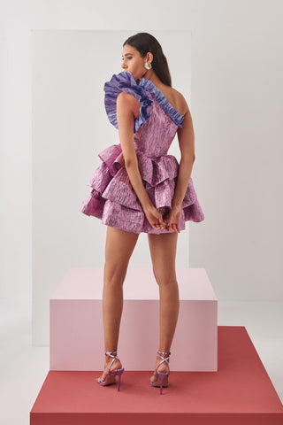 Celia B Purple Baltic Dress