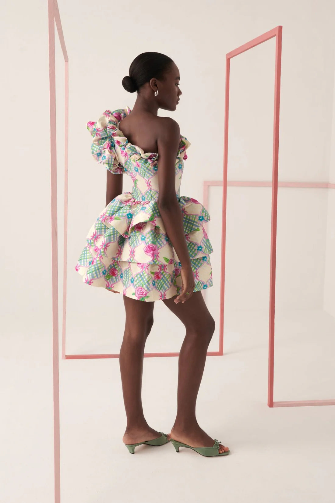 Celia B Multi Cololured Baltic Floral Dress