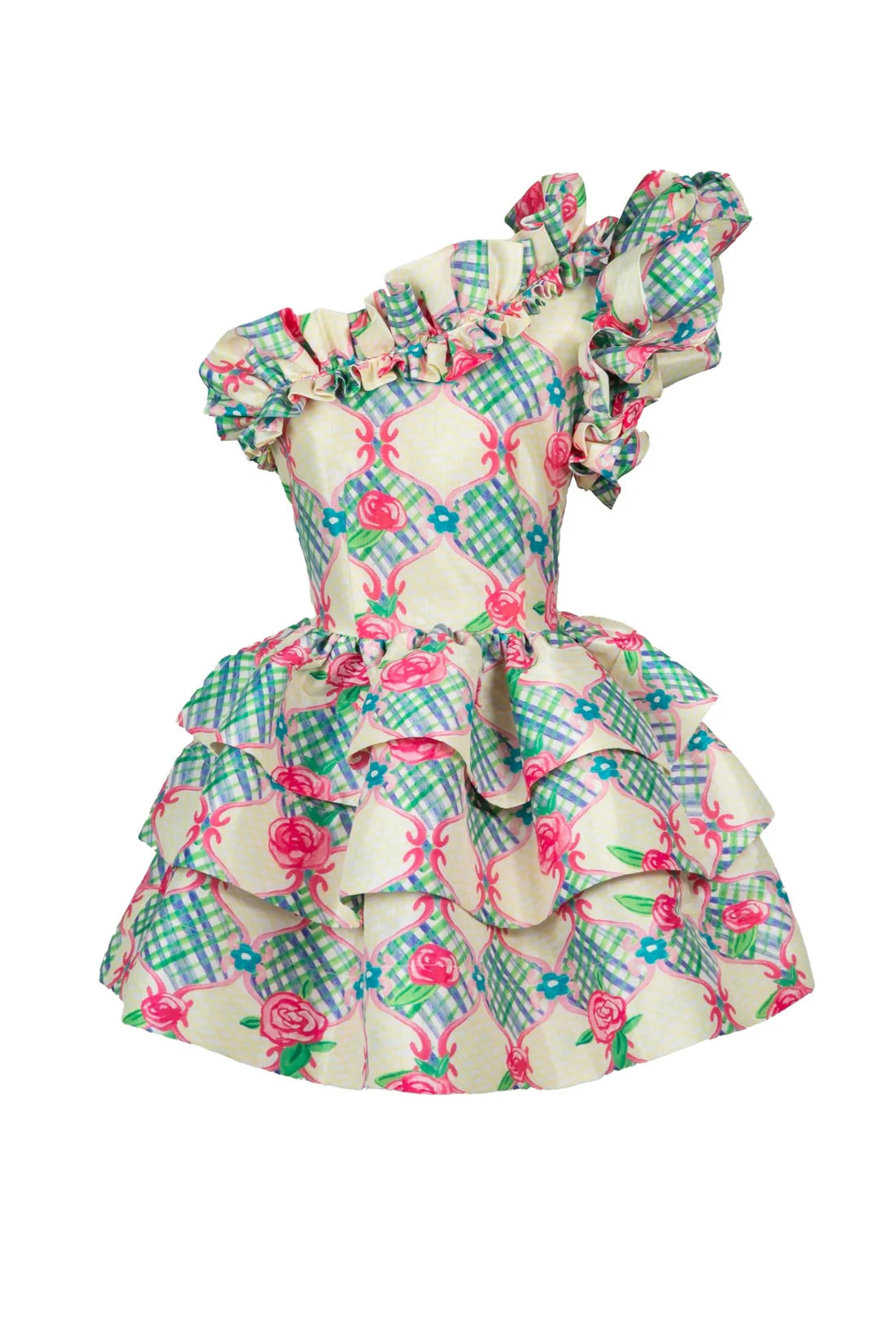 Celia B Multi Cololured Baltic Floral Dress