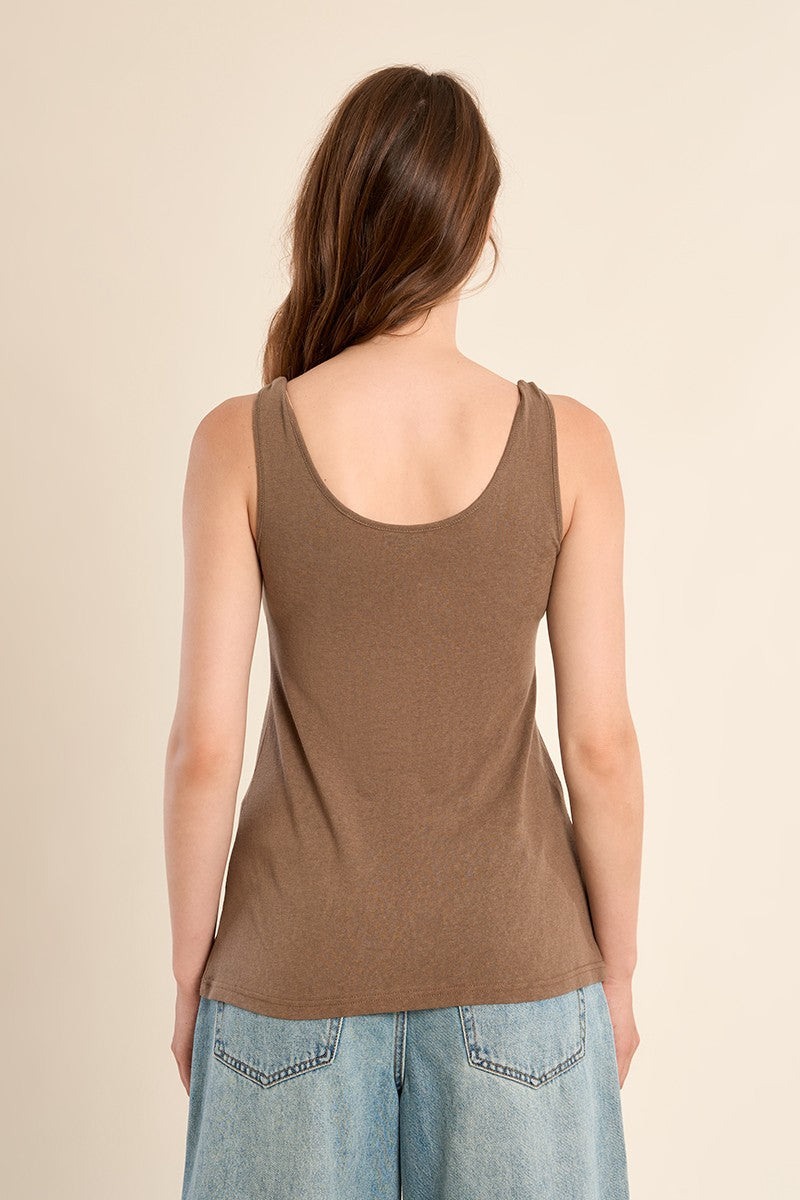 Molly Bracken Terry Cloth Tank Top