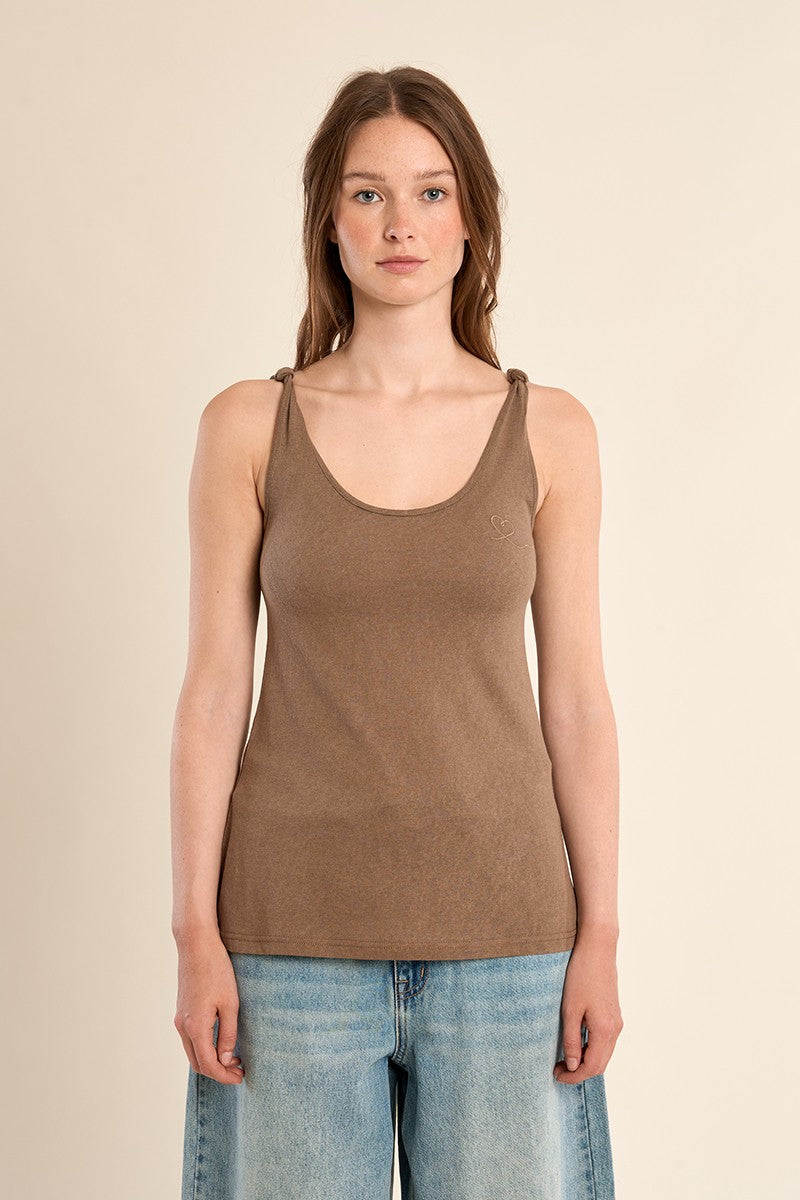 Molly Bracken Terry Cloth Tank Top