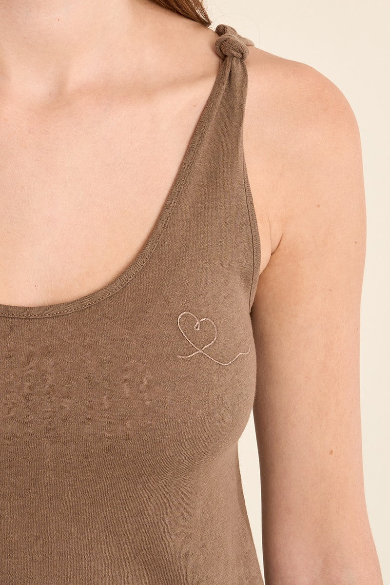 Molly Bracken Terry Cloth Tank Top