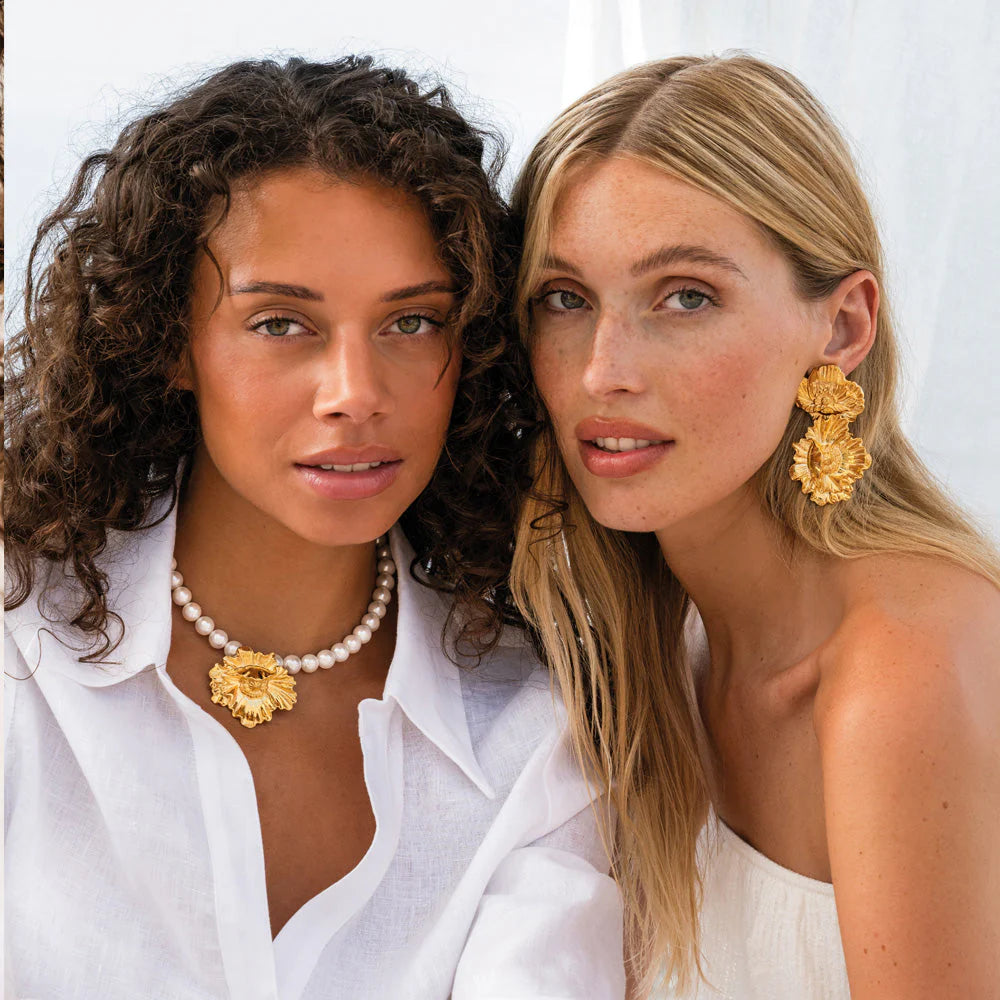 Caroline Svedbom Bibi Earrings Gold