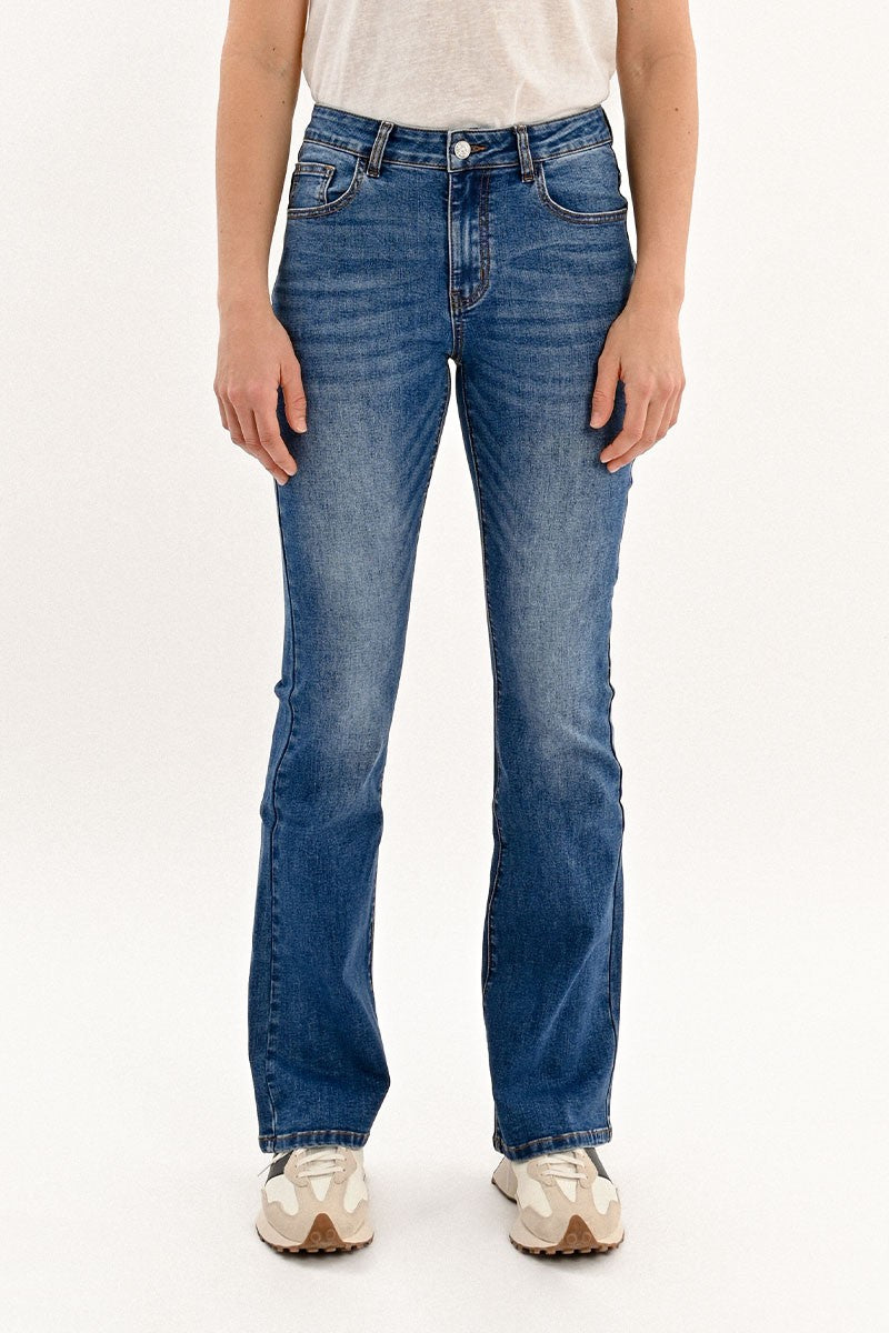 Molly Bracken Boot Cut Denim Blue Jeans