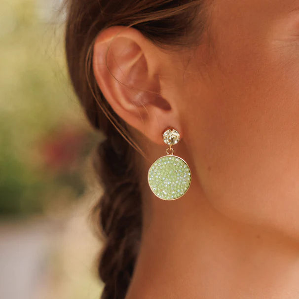 Caroline Svedbom Chloe Earrings - Chrysolite