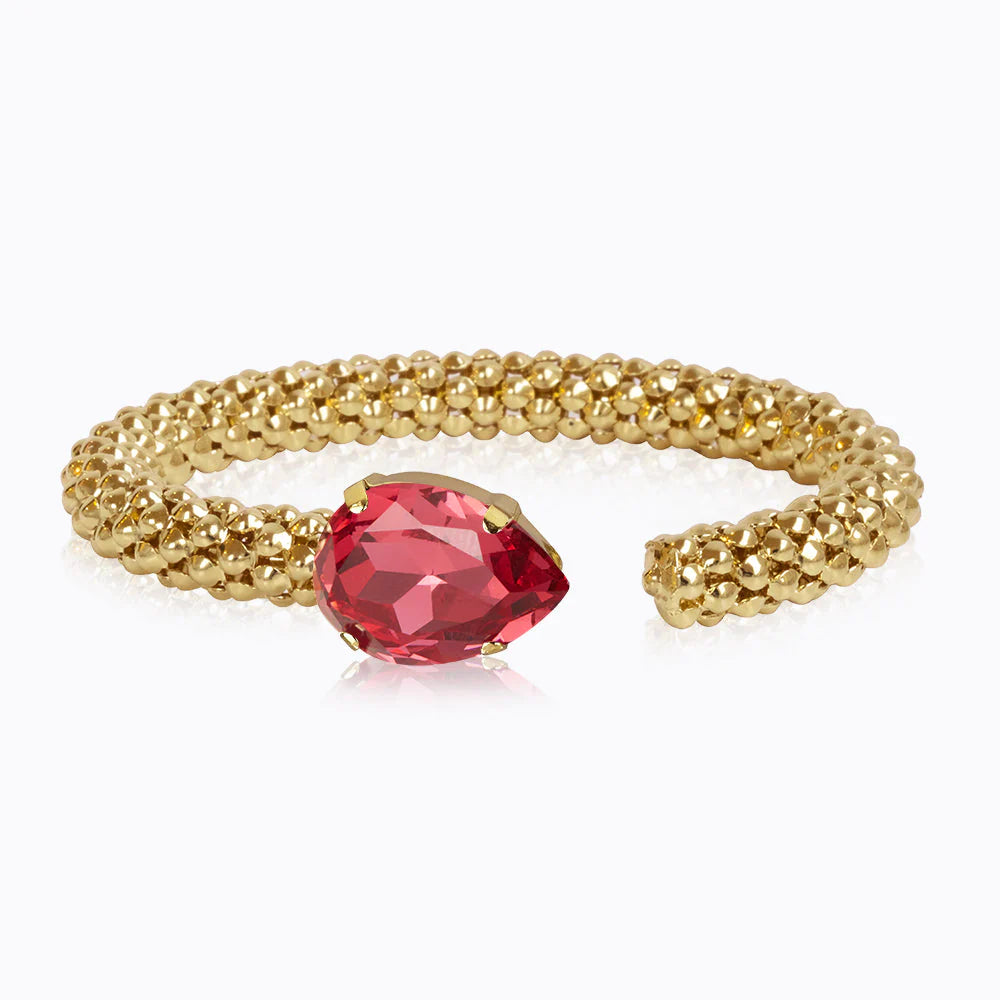 Caroline Svedbom Classic Rope Bracelet Mulberry Red