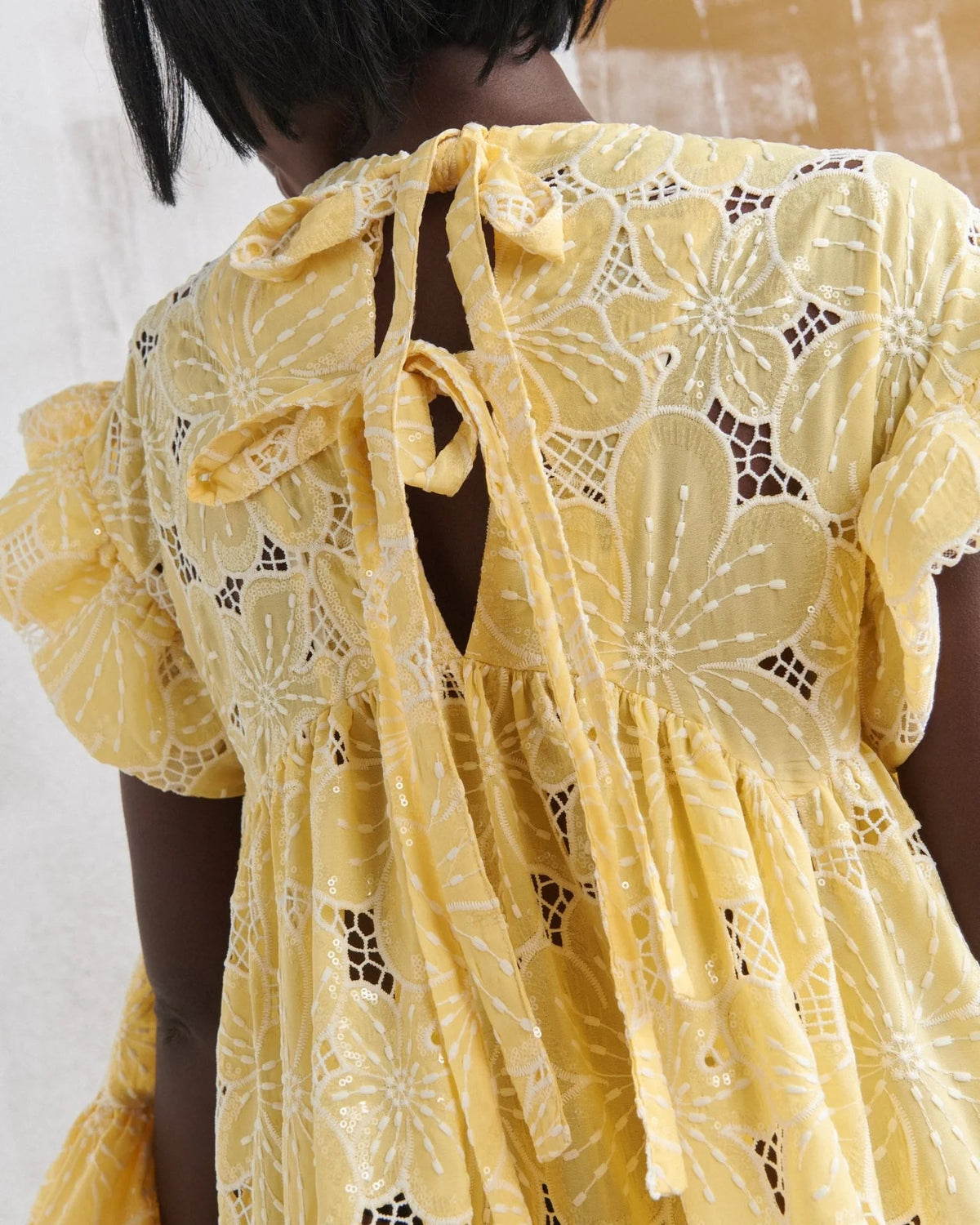 Celia B Lemon Floreat Dress