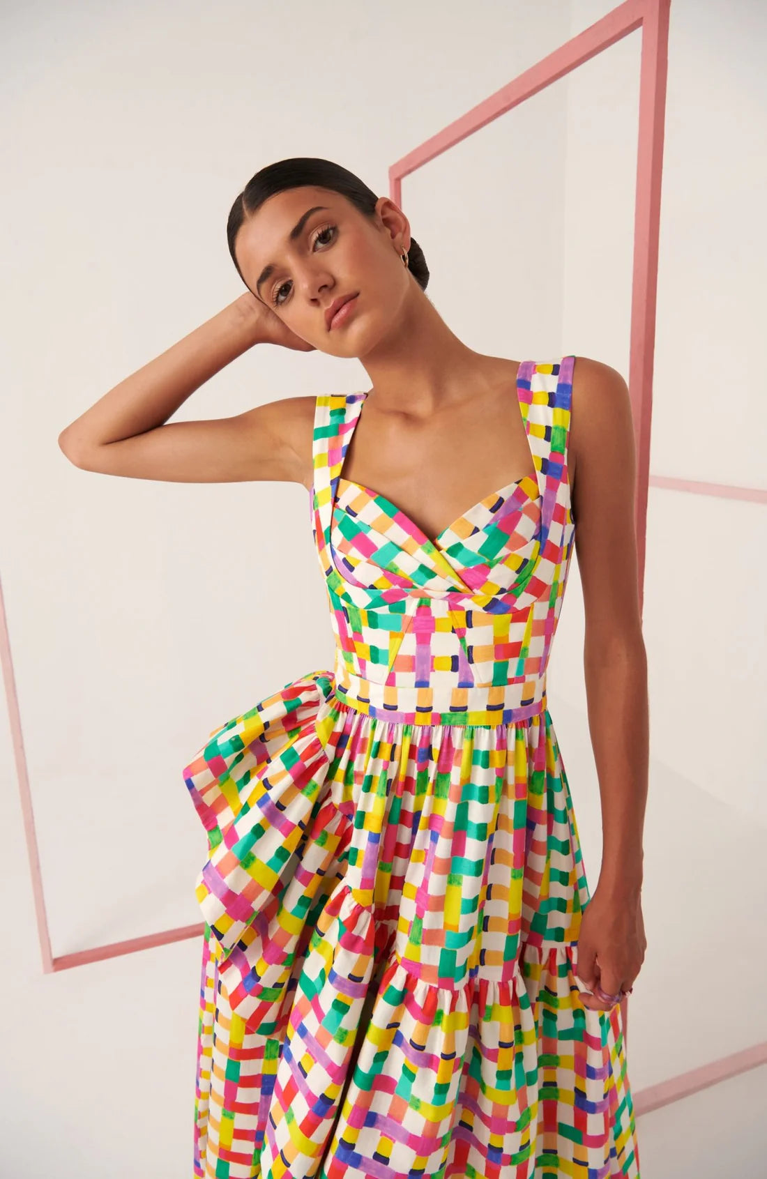 Celia B Multi Coloured Corsica Dress
