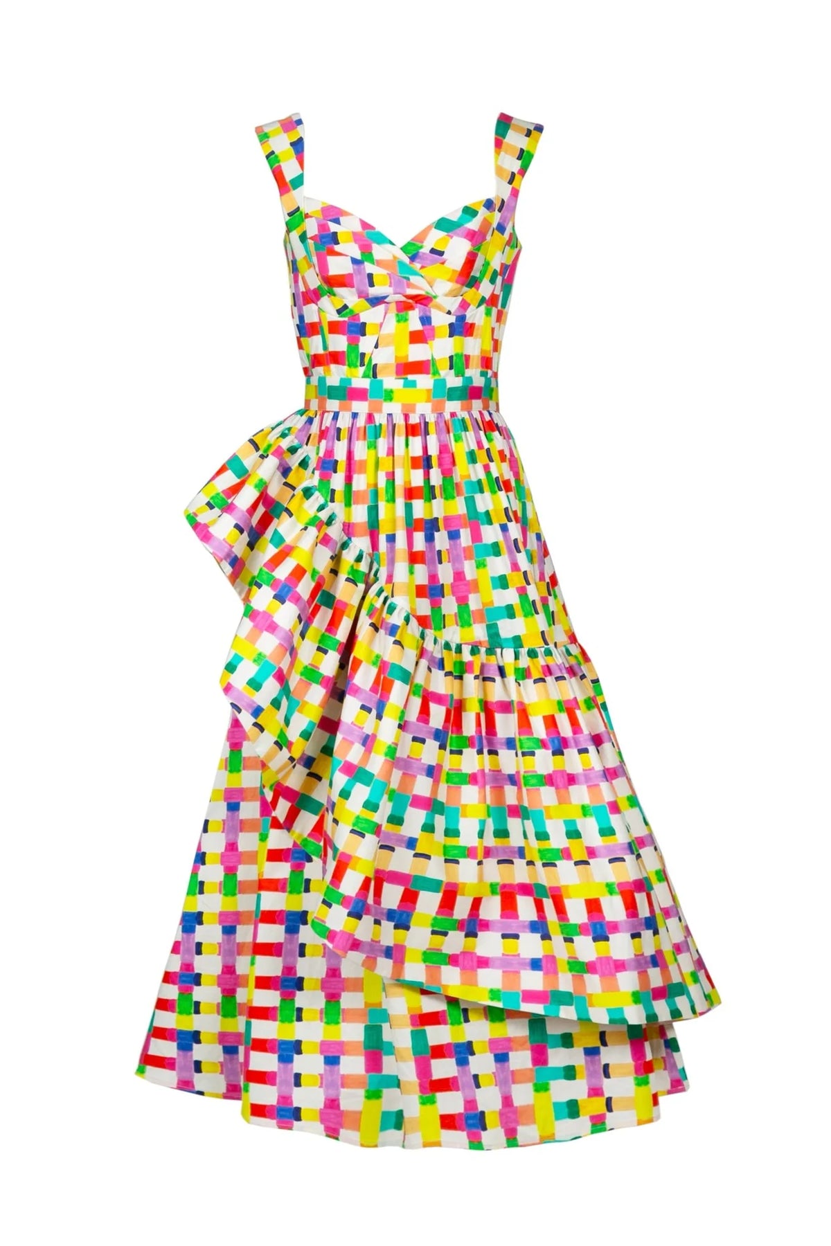 Celia B Multi Coloured Corsica Dress