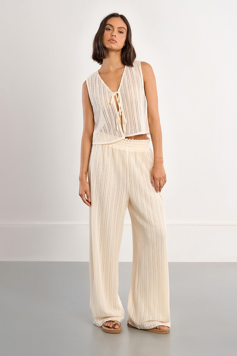 Lili Sidonio Ecru Cardigan