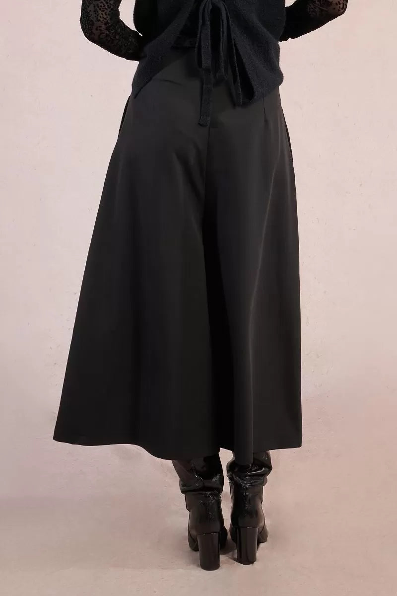 Molly Bracken Culottes Black Trousers