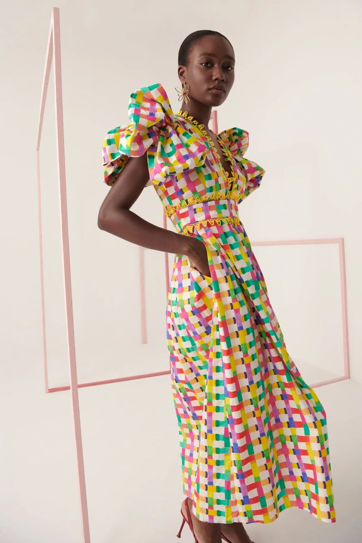 Celia B Multi Coloured Curazao Dress