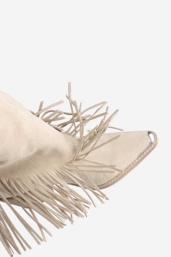 Bronx Jukeson Oatmilk Ankle Western Footwear