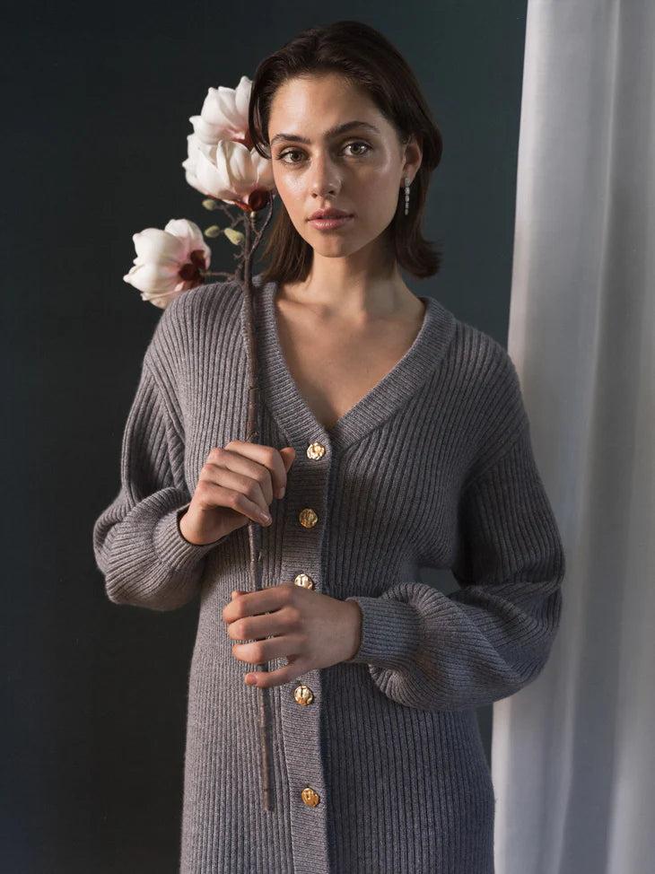 Dea Kudibal Leonora Grey Melange Dress