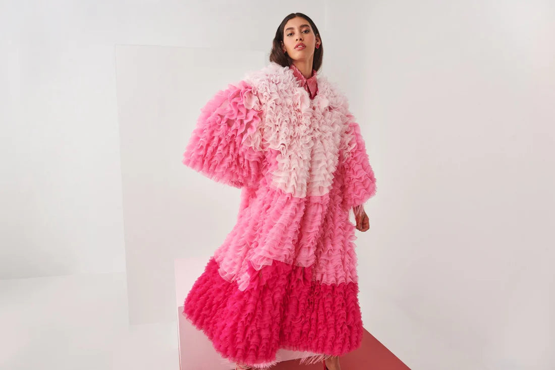 Celia B Pink Destino Kaftan