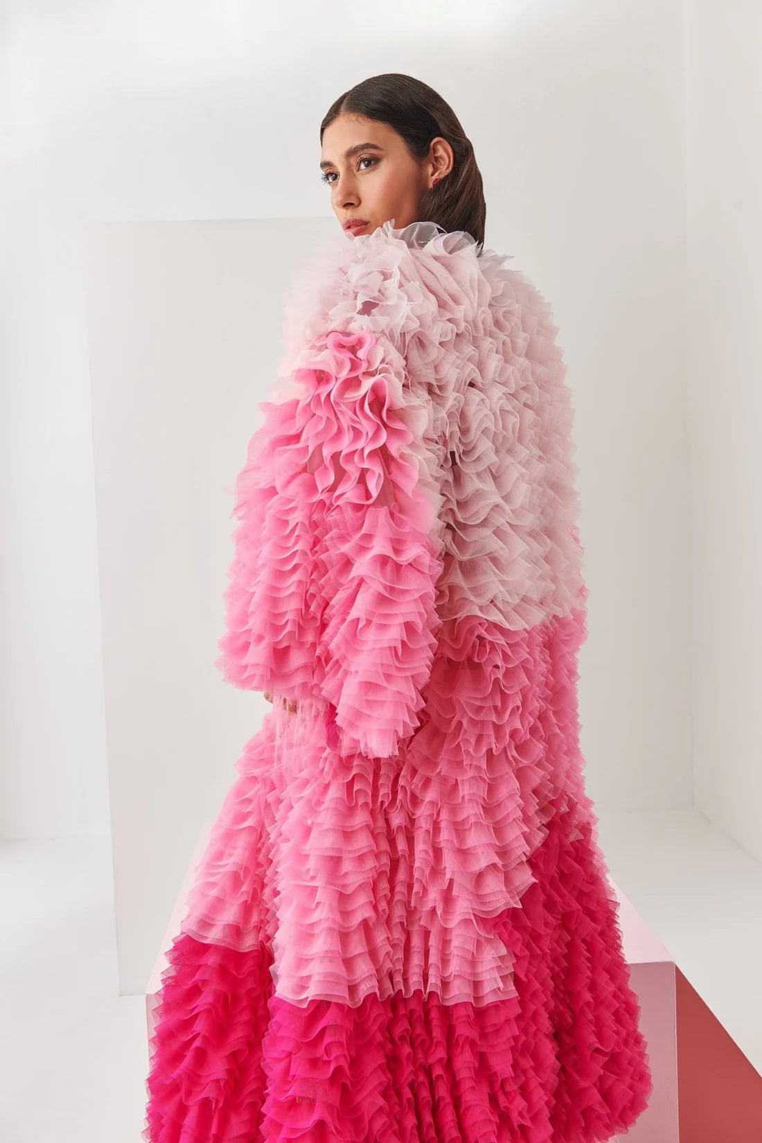 Celia B Pink Destino Kaftan