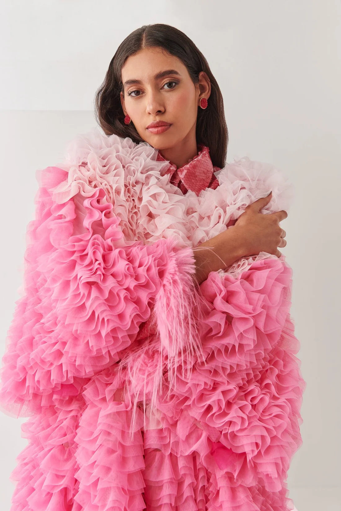 Celia B Pink Destino Kaftan