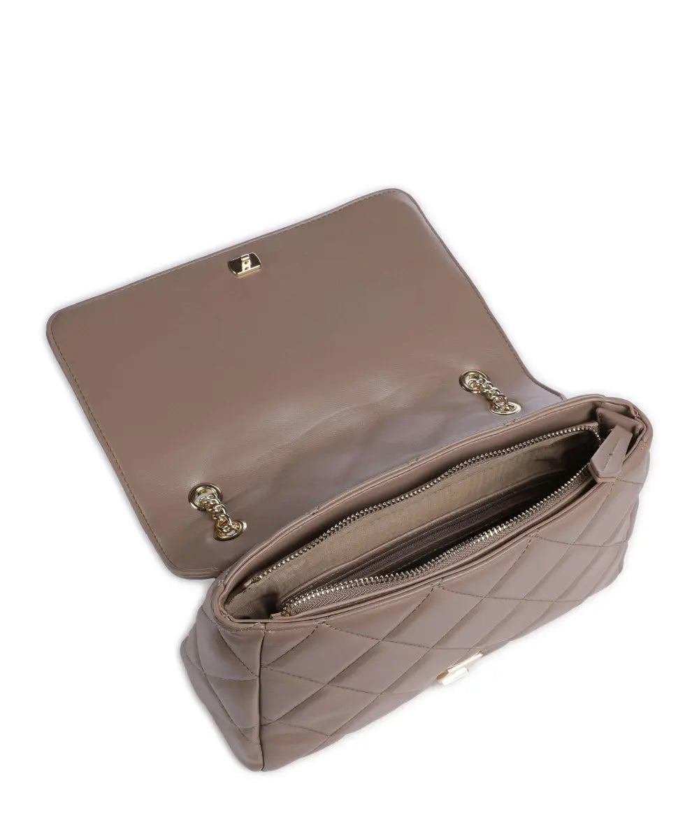 Valentino Ocarina Taupe Flap Bag