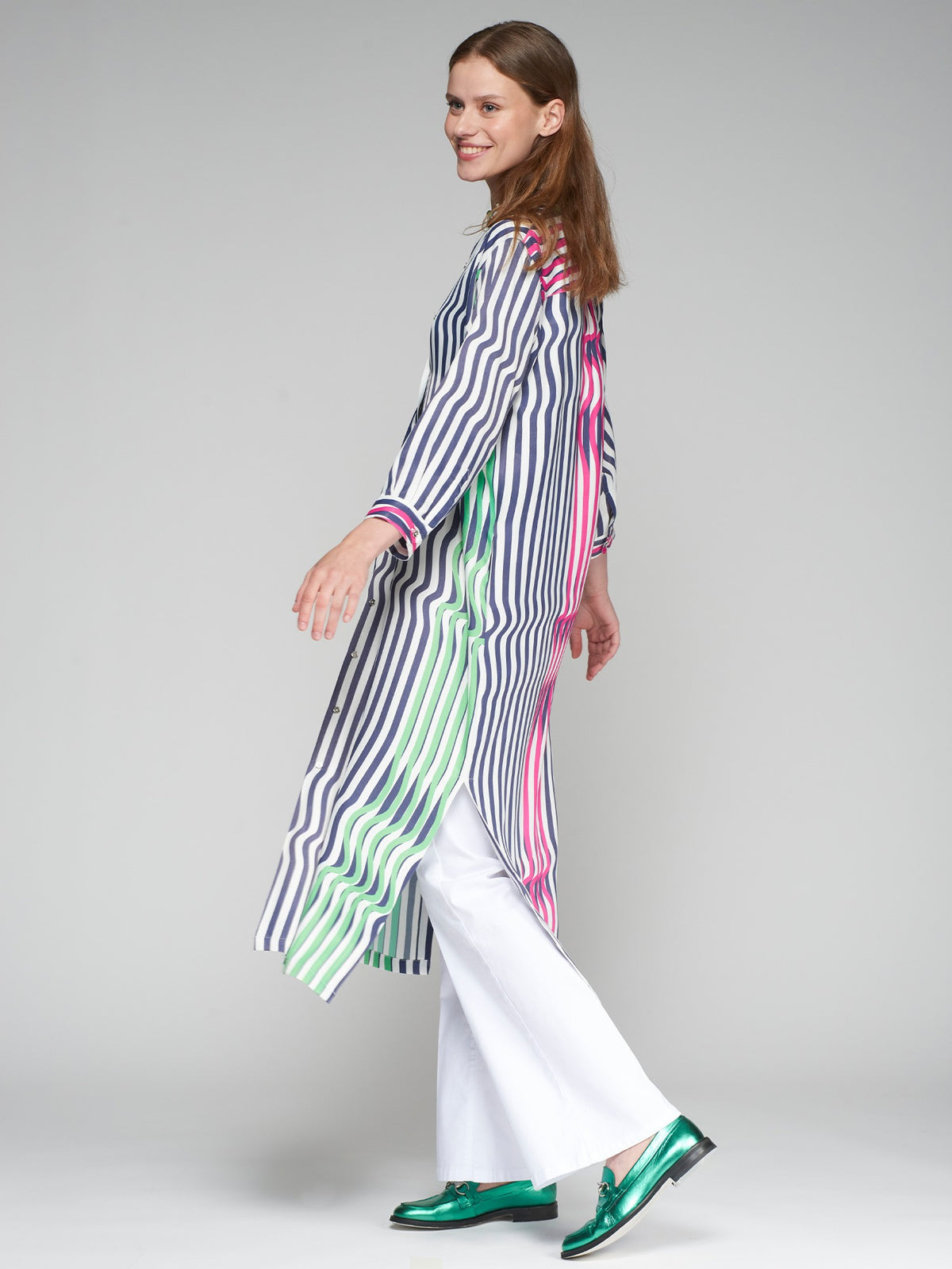 Vilagallo Marino Verda Dress