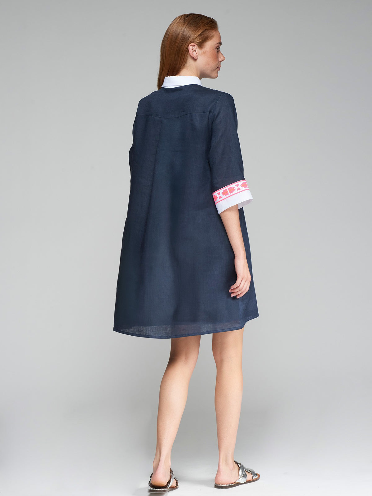 Vilagallo Miranda Dress Navy