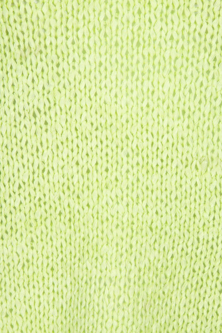 Esqualo Apple Green V Neck Sweater