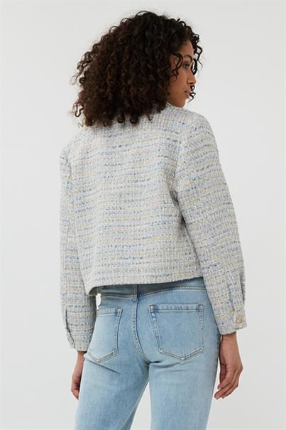 Esqualo Tweed Blue Blazer