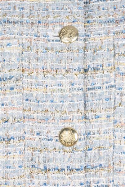 Esqualo Tweed Blue Blazer