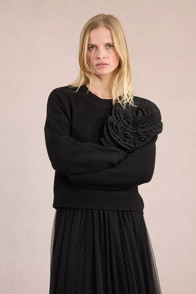 Molly Bracken Fancy Black Sweater