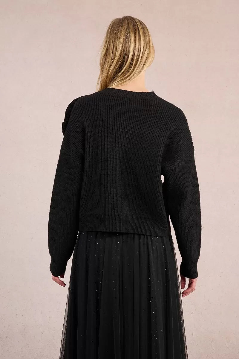 Molly Bracken Fancy Black Sweater