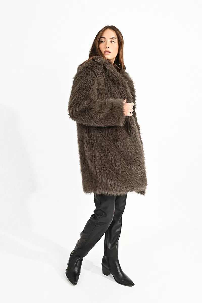 Faux fur store coat ireland