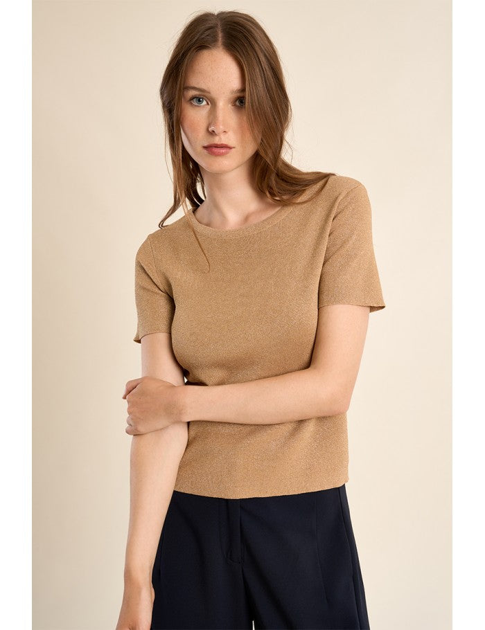 Molly Bracken Beige/Golden Sweater