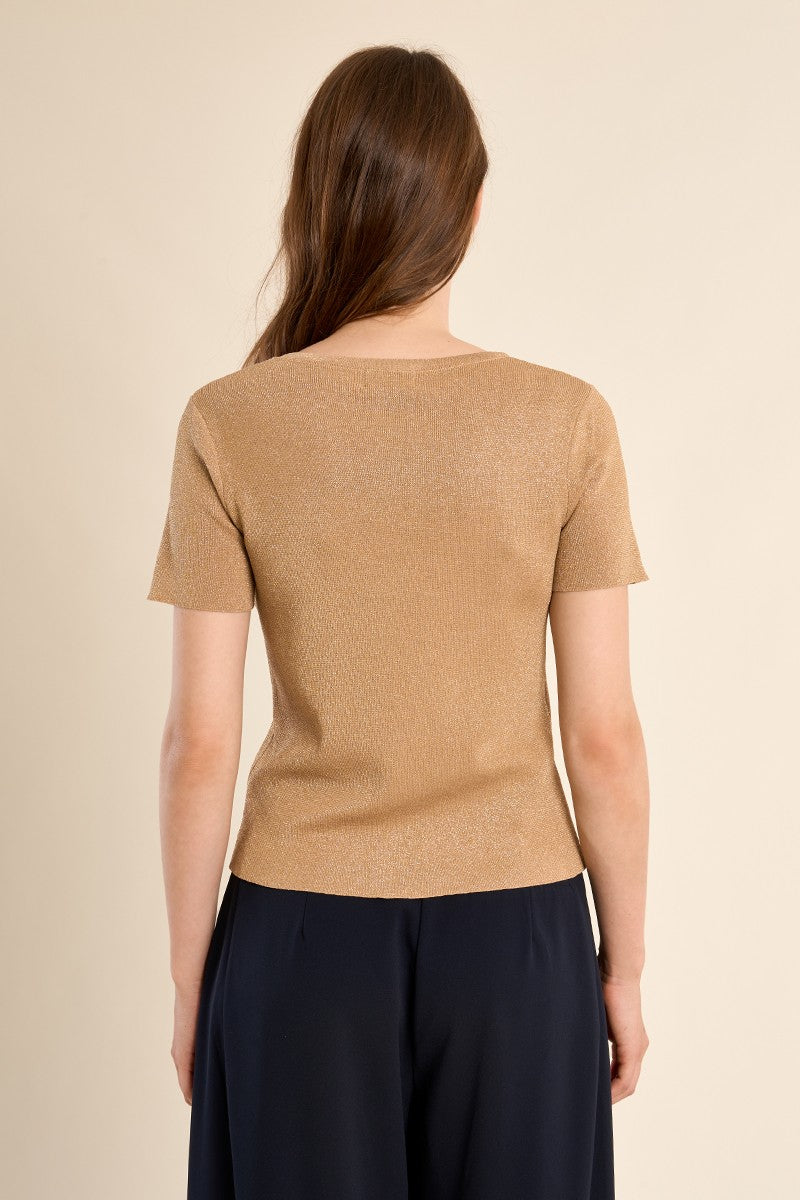 Molly Bracken Beige/Golden Sweater